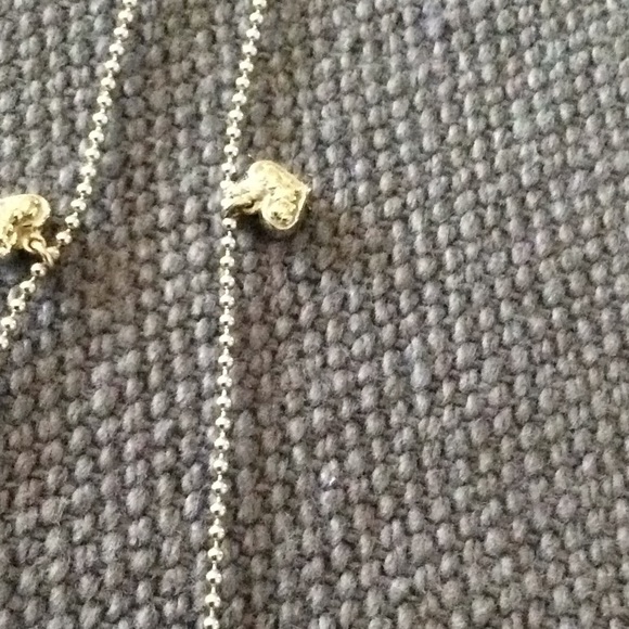 14kt. White gold ankle Chain. - Picture 5 of 5